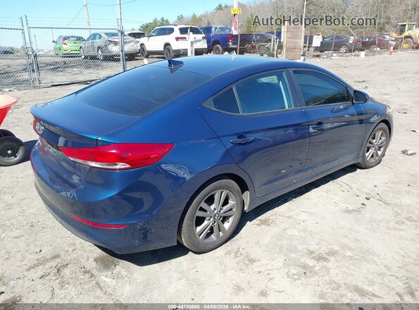 5NPD84LF6HH119803 2017 HYUNDAI ELANTRA Синий Задняя правая четверть
