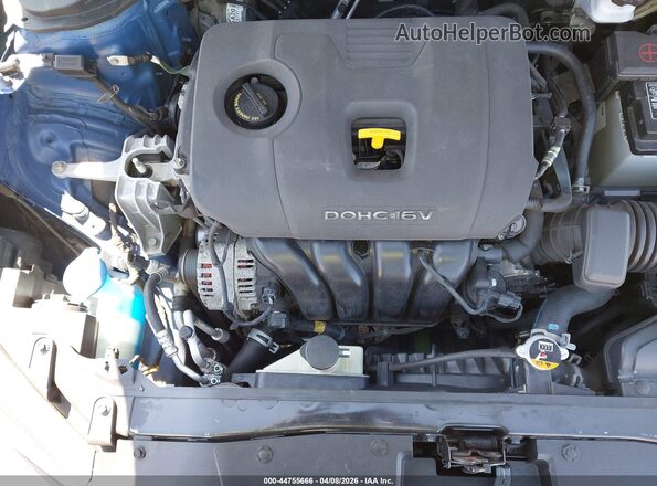 5NPD84LF6HH119803 2017 HYUNDAI ELANTRA Синий Вид сзади