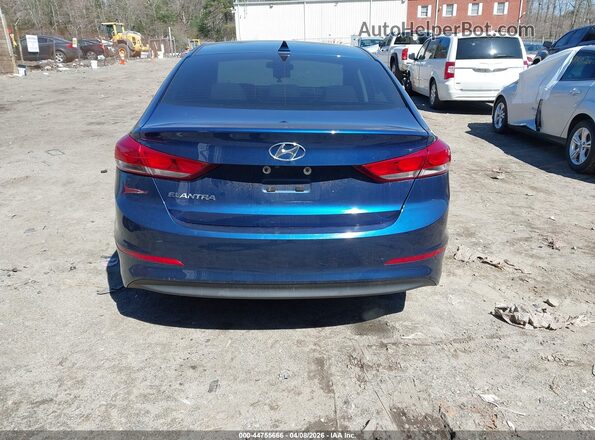 5NPD84LF6HH119803 2017 HYUNDAI ELANTRA Синий 