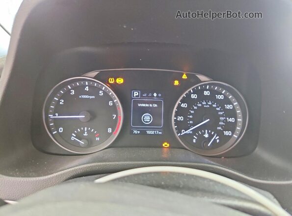 5NPD84LF6JH263700 2018 HYUNDAI ELANTRA Black Vista del cuadro de instrumentos