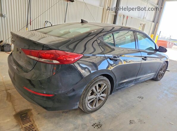 5NPD84LF6JH263700 2018 HYUNDAI ELANTRA Black Trasero derecho