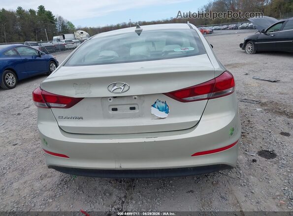 5NPD84LF6JH360816 2018 HYUNDAI ELANTRA Beige 