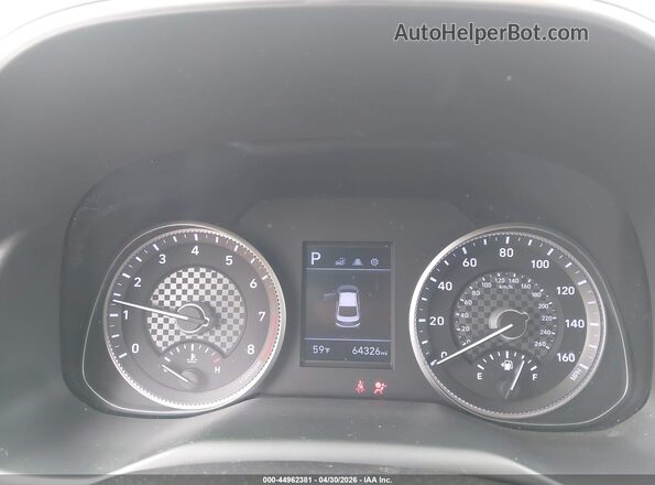 5NPD84LF6LH501239 2020 HYUNDAI ELANTRA Gray უკანა სავარძლების ხედი