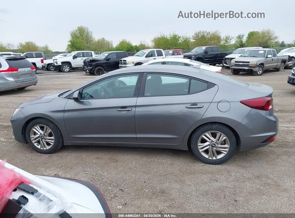 5NPD84LF6LH501239 2020 HYUNDAI ELANTRA Gray სალონის 360-გრადუსიანი ხედი