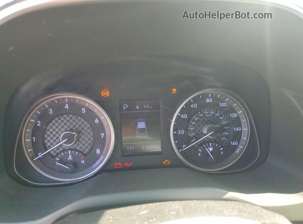 5NPD84LF6LH507347 2020 HYUNDAI ELANTRA Gray Vista del cuadro de instrumentos