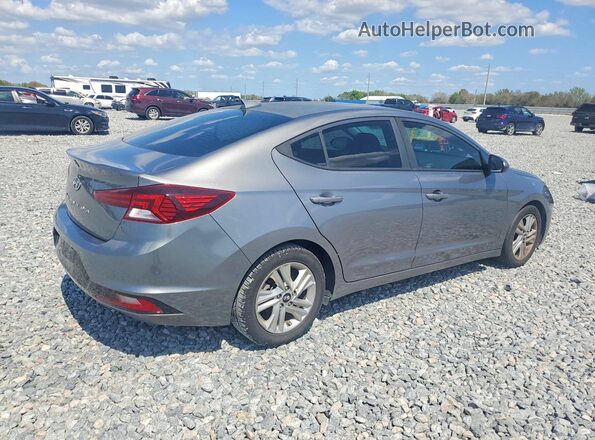 5NPD84LF6LH507347 2020 HYUNDAI ELANTRA Gray Trasero derecho