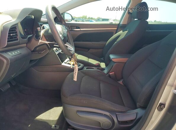 5NPD84LF6LH507347 2020 HYUNDAI ELANTRA Gray Vista interior delantera