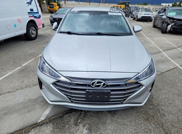 5NPD84LF6LH525623 2020 HYUNDAI ELANTRA Silver Widok z przodu