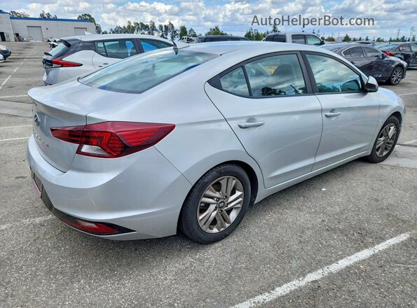 5NPD84LF6LH525623 2020 HYUNDAI ELANTRA Silver Tył prawy
