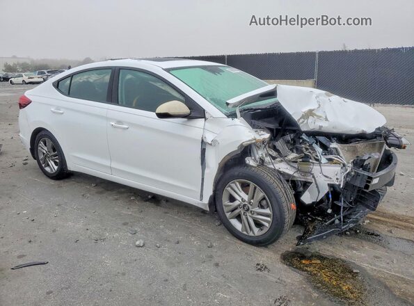 5NPD84LF6LH587989 2020 HYUNDAI ELANTRA White Передня права чверть