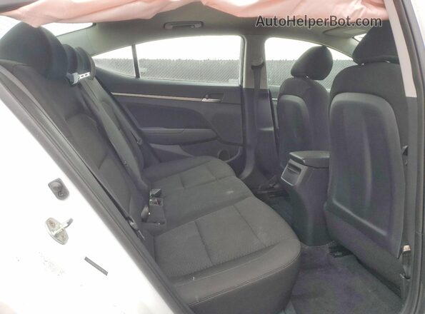 5NPD84LF6LH587989 2020 HYUNDAI ELANTRA White Вид задніх сидінь