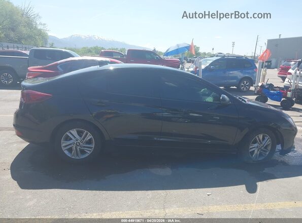 5NPD84LF6LH591184 2020 HYUNDAI ELANTRA Black Rear interior view