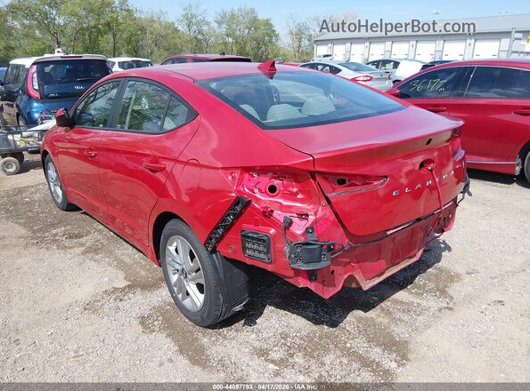 5NPD84LF6LH605908 2020 HYUNDAI ELANTRA Red Tył lewy