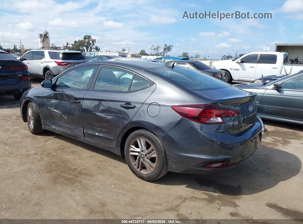 5NPD84LF6LH614169 2020 HYUNDAI ELANTRA Gray Հետևի ձախ