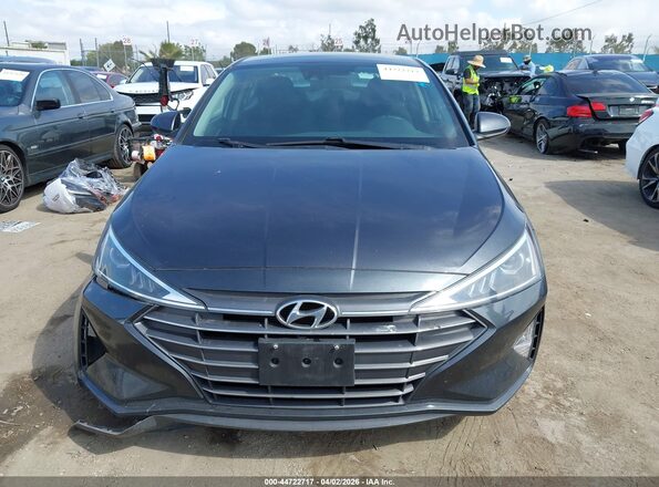 5NPD84LF6LH614169 2020 HYUNDAI ELANTRA Gray Սարքավորումների վահանակի տեսք