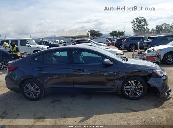 5NPD84LF6LH614169 2020 HYUNDAI ELANTRA Gray Սալոնի հետևի տեսք