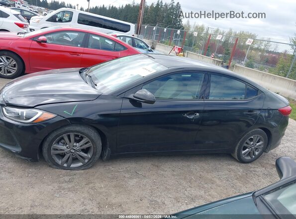 5NPD84LF7HH194347 2017 HYUNDAI ELANTRA Black Սալոնի 360 աստիճան տեսք