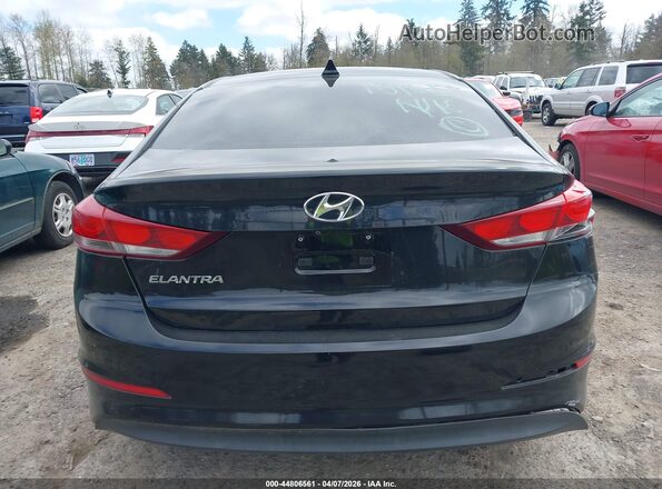 5NPD84LF7HH194347 2017 HYUNDAI ELANTRA Black 