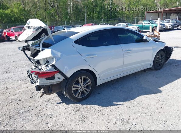 5NPD84LF7JH243696 2018 HYUNDAI ELANTRA White უკანა მარჯვენა