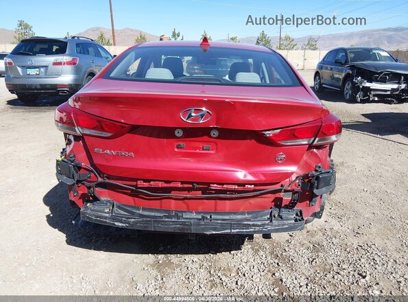 5NPD84LF7JH248087 2018 HYUNDAI ELANTRA Red 