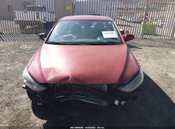 5NPD84LF7JH248087 2018 HYUNDAI ELANTRA Red Սարքավորումների վահանակի տեսք