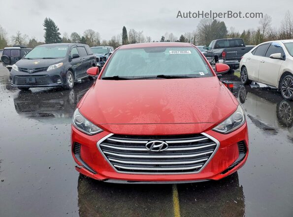 5NPD84LF7JH290503 2018 HYUNDAI ELANTRA Red 