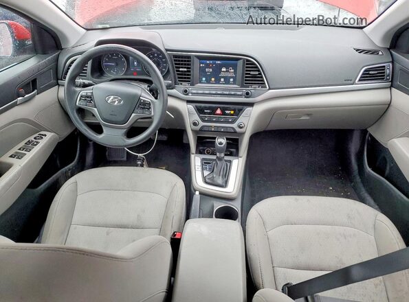 5NPD84LF7JH290503 2018 HYUNDAI ELANTRA Red 
