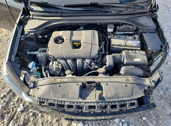 5NPD84LF7JH296026 2018 HYUNDAI ELANTRA Черный Вид задней части салона