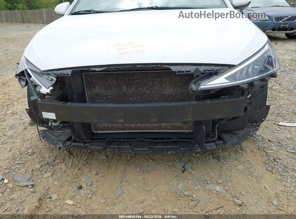 5NPD84LF7KH428879 2019 HYUNDAI ELANTRA White Դիմացի տեսք