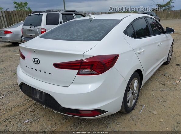 5NPD84LF7KH428879 2019 HYUNDAI ELANTRA White Հետևի աջ