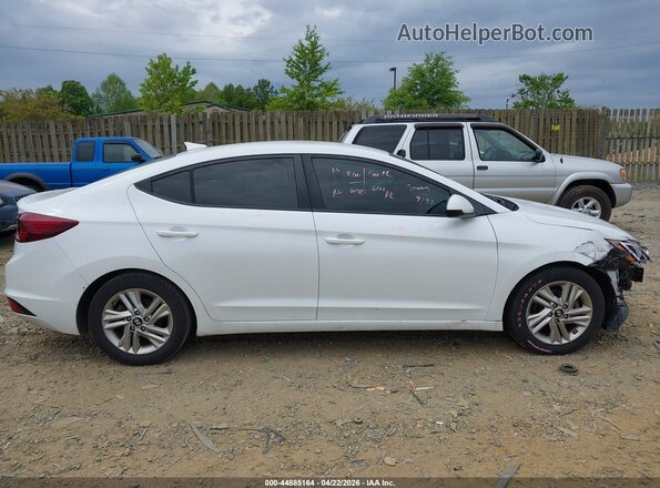 5NPD84LF7KH428879 2019 HYUNDAI ELANTRA White Սալոնի հետևի տեսք