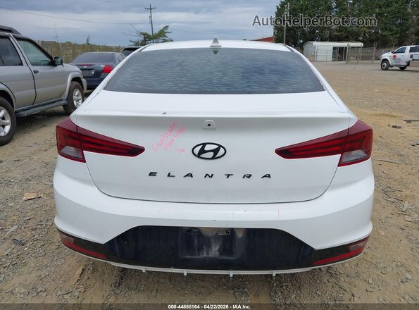 5NPD84LF7KH428879 2019 HYUNDAI ELANTRA White 