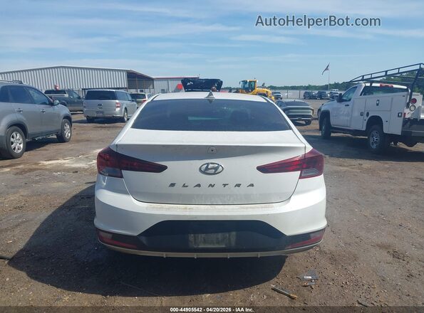 5NPD84LF7KH476169 2019 HYUNDAI ELANTRA Белый 