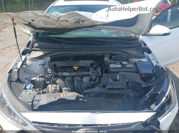 5NPD84LF7KH476169 2019 HYUNDAI ELANTRA Белый 