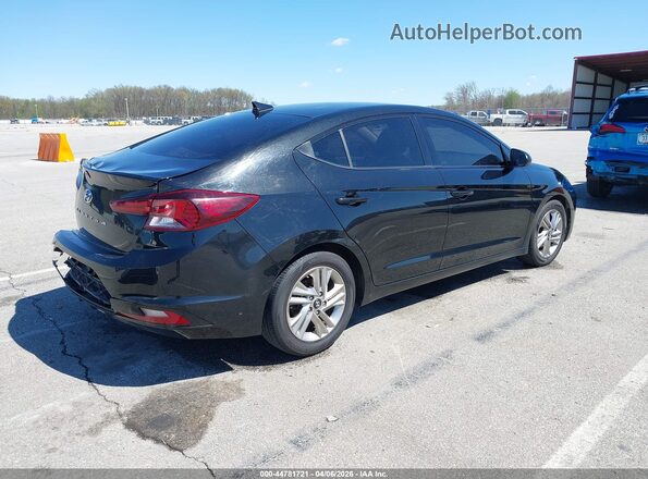 5NPD84LF7KH478522 2019 HYUNDAI ELANTRA Черный Задняя правая четверть