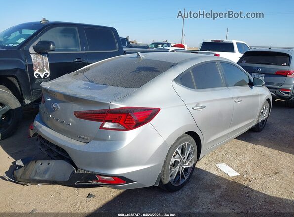 5NPD84LF7LH585443 2020 HYUNDAI ELANTRA Серебряный Задняя правая четверть