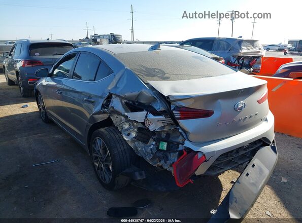 5NPD84LF7LH585443 2020 HYUNDAI ELANTRA Серебряный Задняя левая четверть