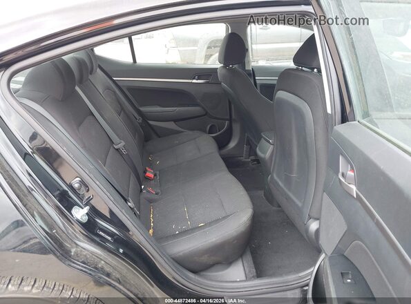 5NPD84LF7LH604895 2020 HYUNDAI ELANTRA Black VIN կոդի պիտակի տեսք