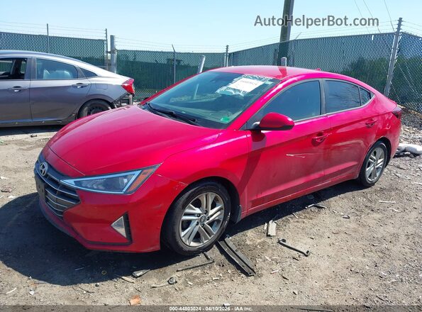 5NPD84LF7LH609627 2020 HYUNDAI ELANTRA Red Передня ліва чверть