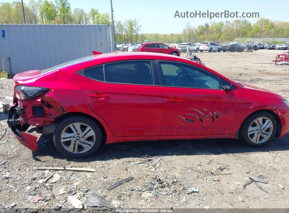 5NPD84LF7LH609627 2020 HYUNDAI ELANTRA Red Панорамний вид салону 360°