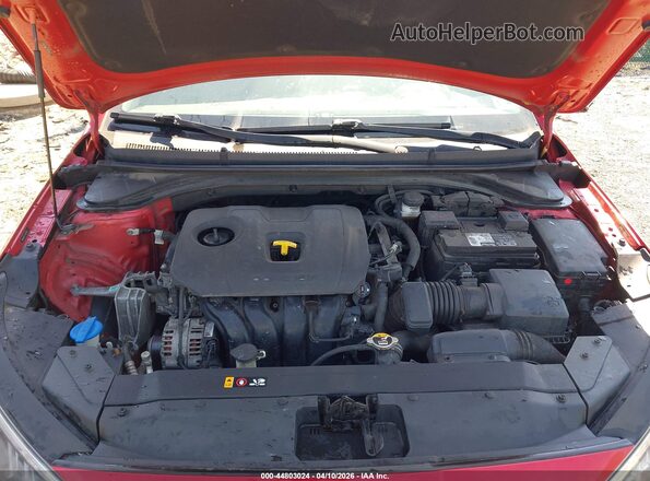 5NPD84LF7LH609627 2020 HYUNDAI ELANTRA Red Вид ззаду