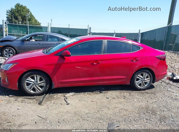 5NPD84LF7LH609627 2020 HYUNDAI ELANTRA Red 