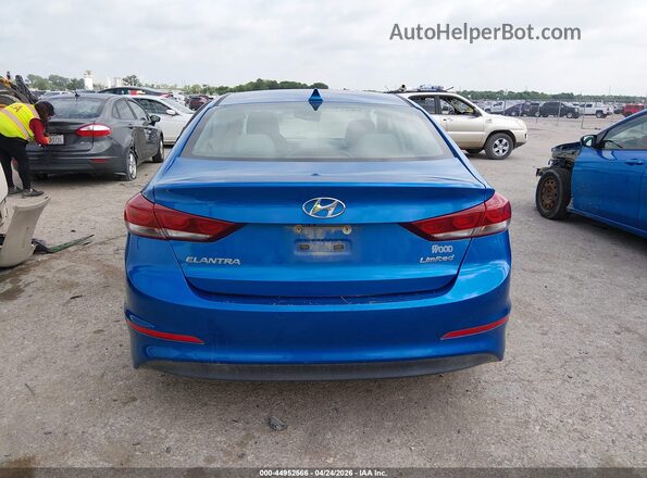5NPD84LF8HH009660 2017 HYUNDAI ELANTRA Blue 