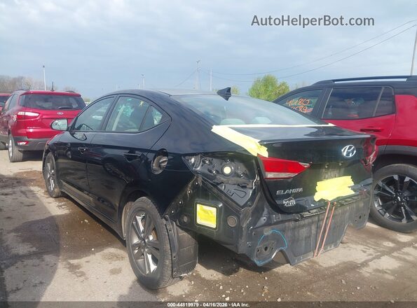 5NPD84LF8HH092393 2017 HYUNDAI ELANTRA Black Задня ліва чверть