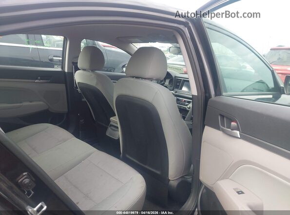 5NPD84LF8HH092393 2017 HYUNDAI ELANTRA Black Вид наклейки з VIN-кодом