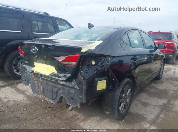 5NPD84LF8HH092393 2017 HYUNDAI ELANTRA Black Задня права чверть