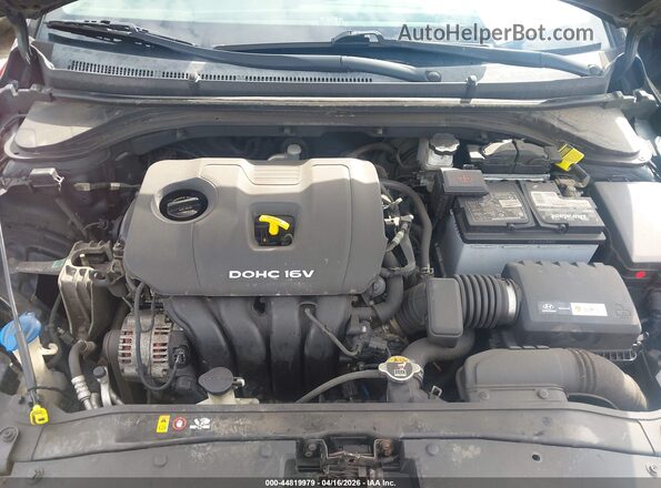 5NPD84LF8HH092393 2017 HYUNDAI ELANTRA Black Вид ззаду