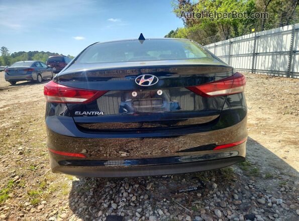 5NPD84LF8HH133783 2017 HYUNDAI ELANTRA Black Rear view
