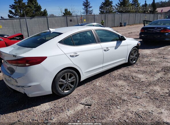 5NPD84LF8JH338767 2018 HYUNDAI ELANTRA White Tył prawy