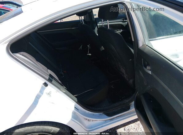 5NPD84LF8JH338767 2018 HYUNDAI ELANTRA White Widok naklejki z numerem VIN